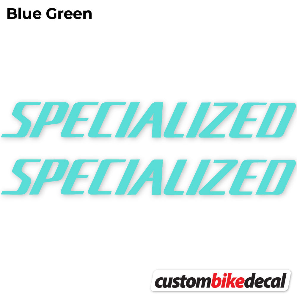 Adesivi Telaio Specialized Square in vinile - Verde Acqua