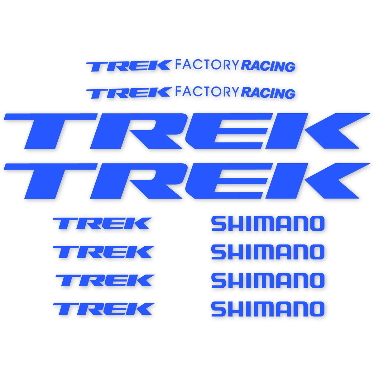 Adesivi Telaio Trek Factory Racing Team in vinile
