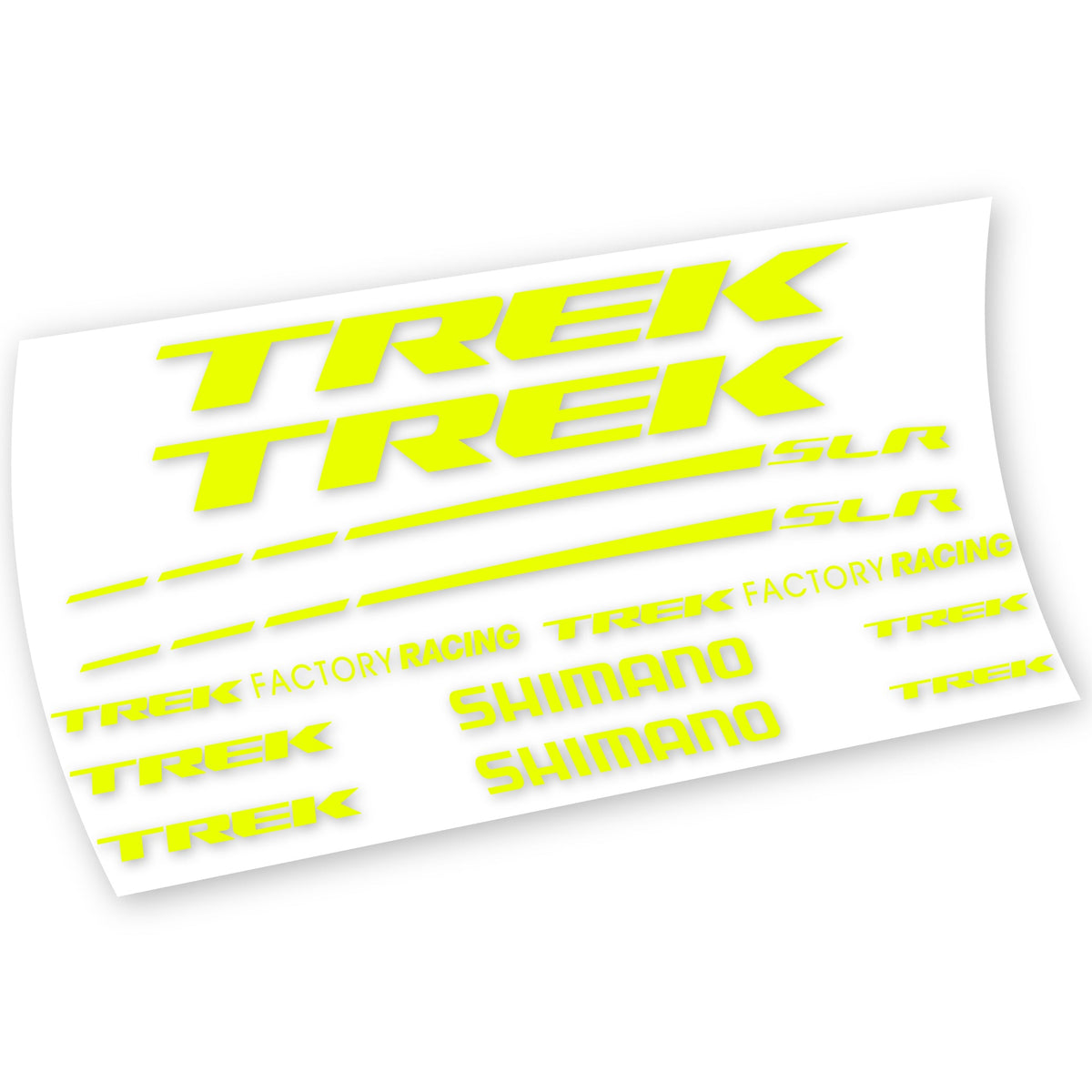 Adesivi Telaio Trek Factory Racing Team in vinile
