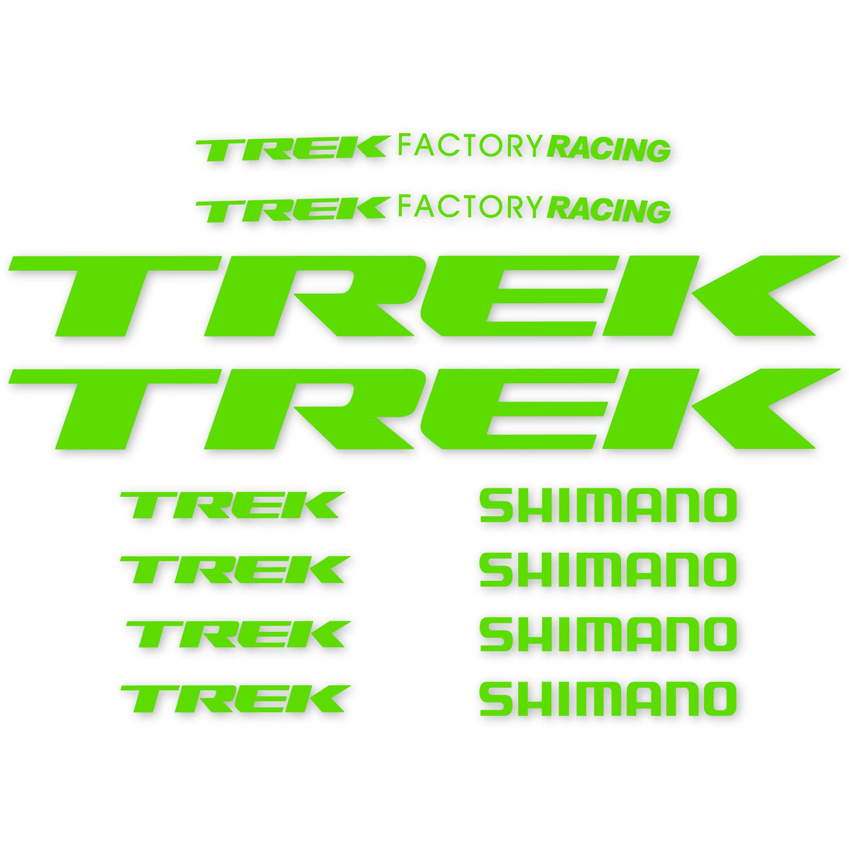 Adesivi Telaio Trek Factory Racing Team in vinile