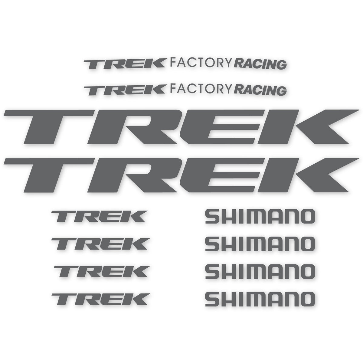 Adesivi Telaio Trek Factory Racing Team in vinile