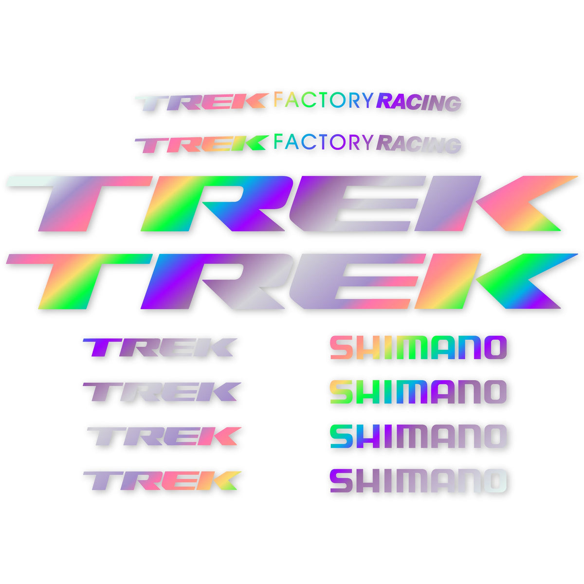 Adesivi Telaio Trek Factory Racing Team in vinile