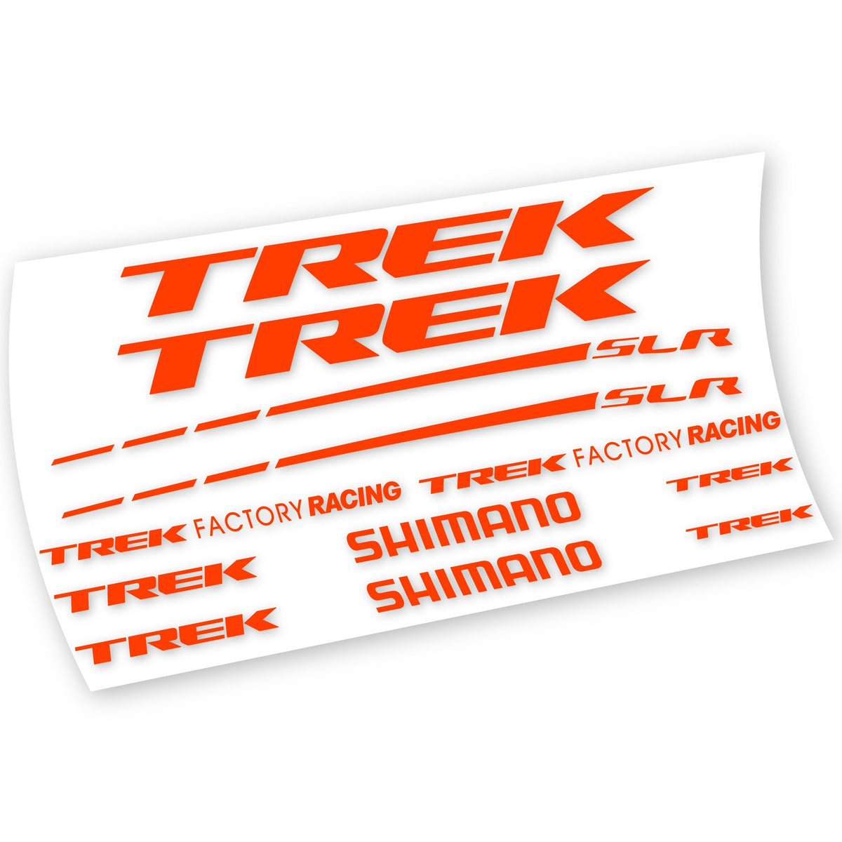 Adesivi Telaio Trek Factory Racing Team in vinile