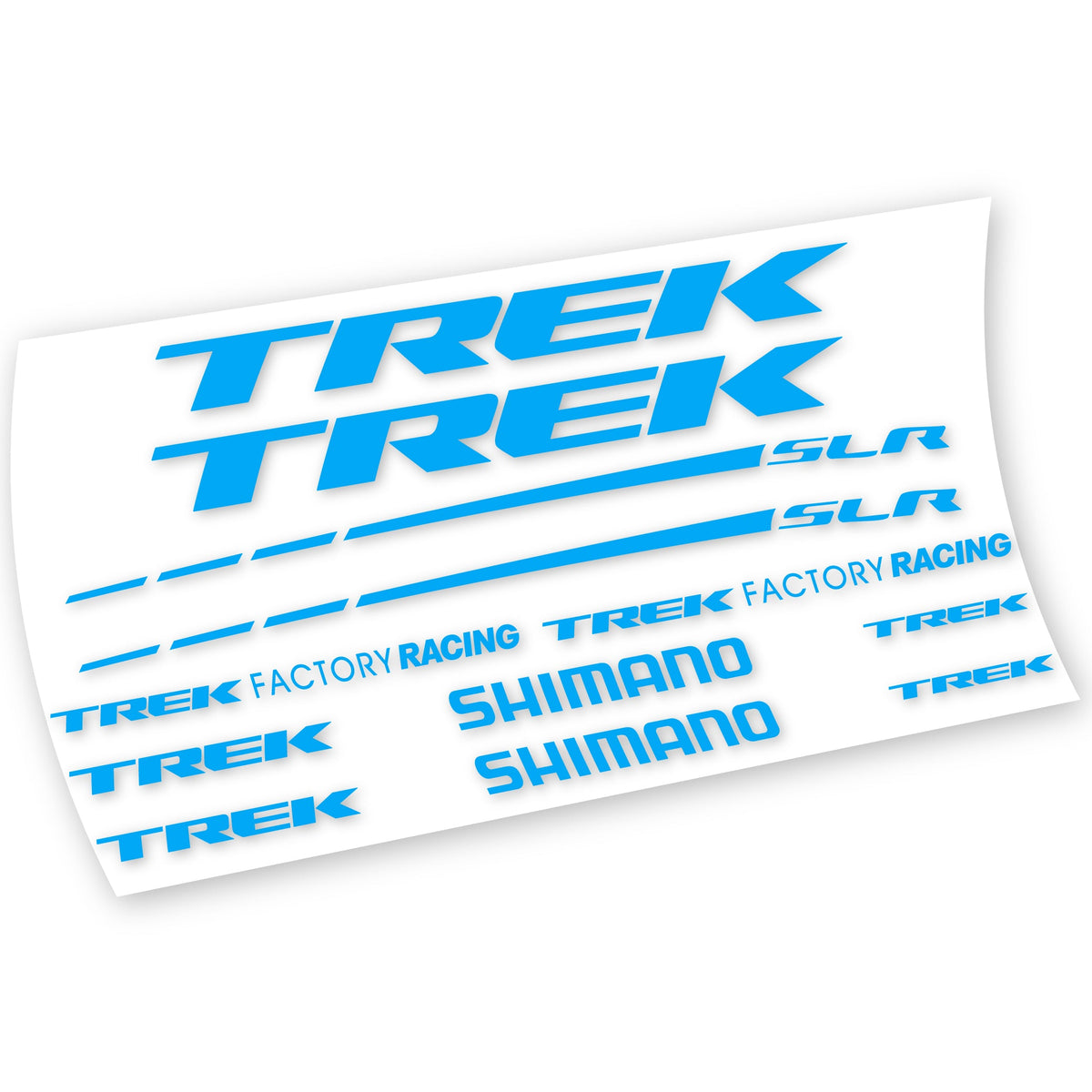 Adesivi Telaio Trek Factory Racing Team in vinile