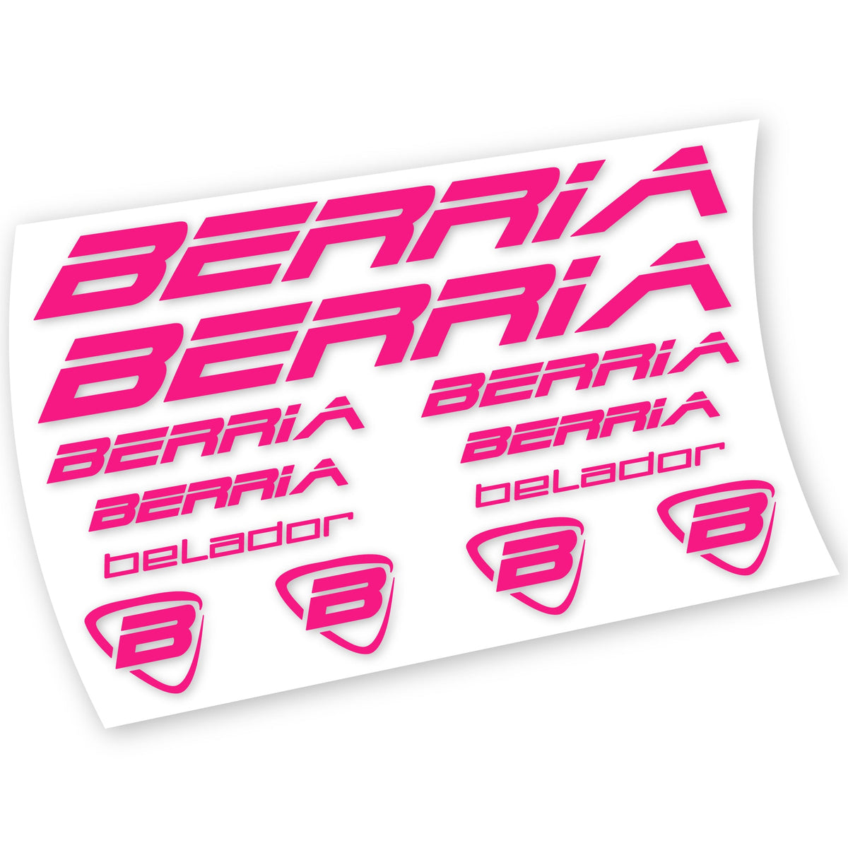 Adesivi Telaio Berria Belador in vinile