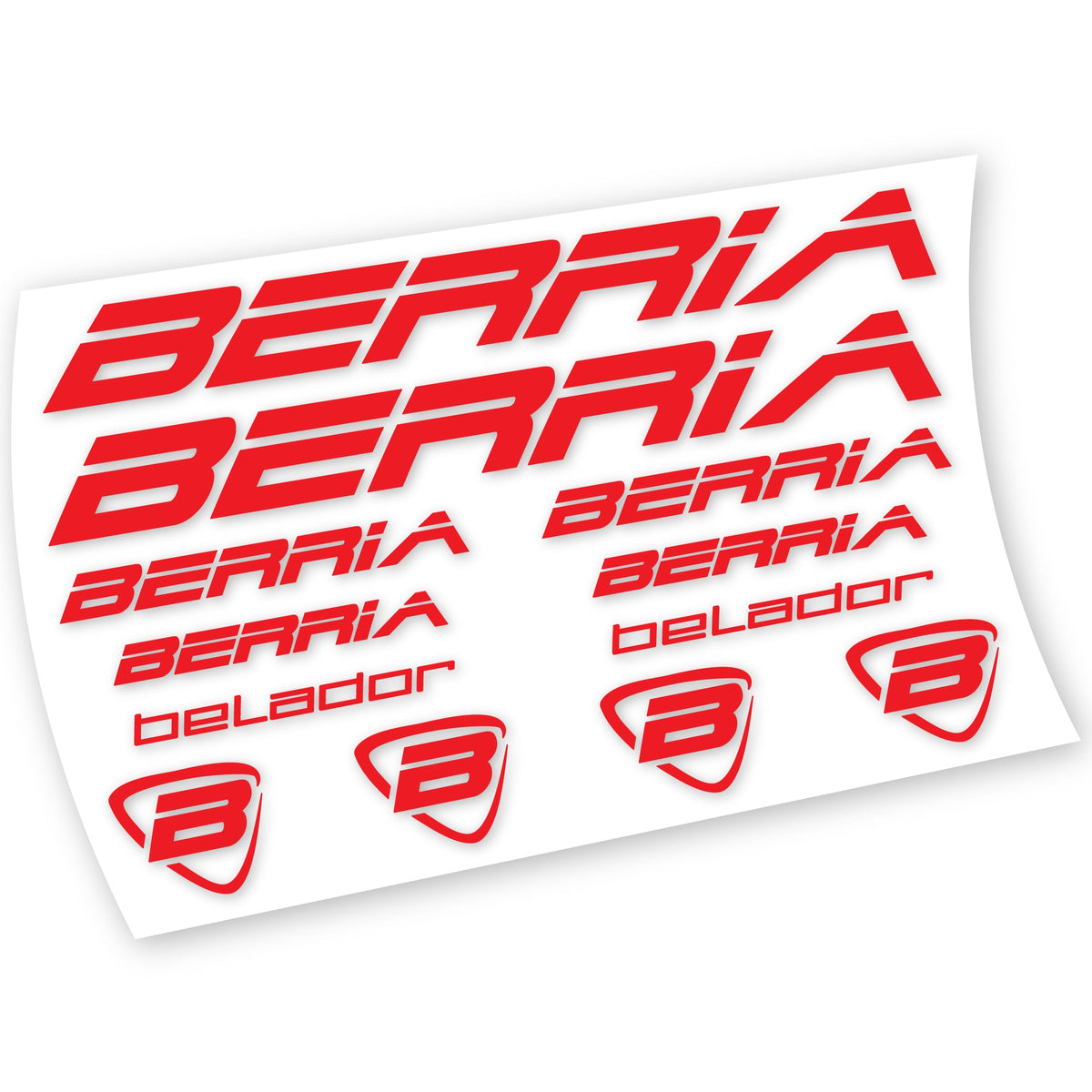 Adesivi Telaio Berria Belador in vinile