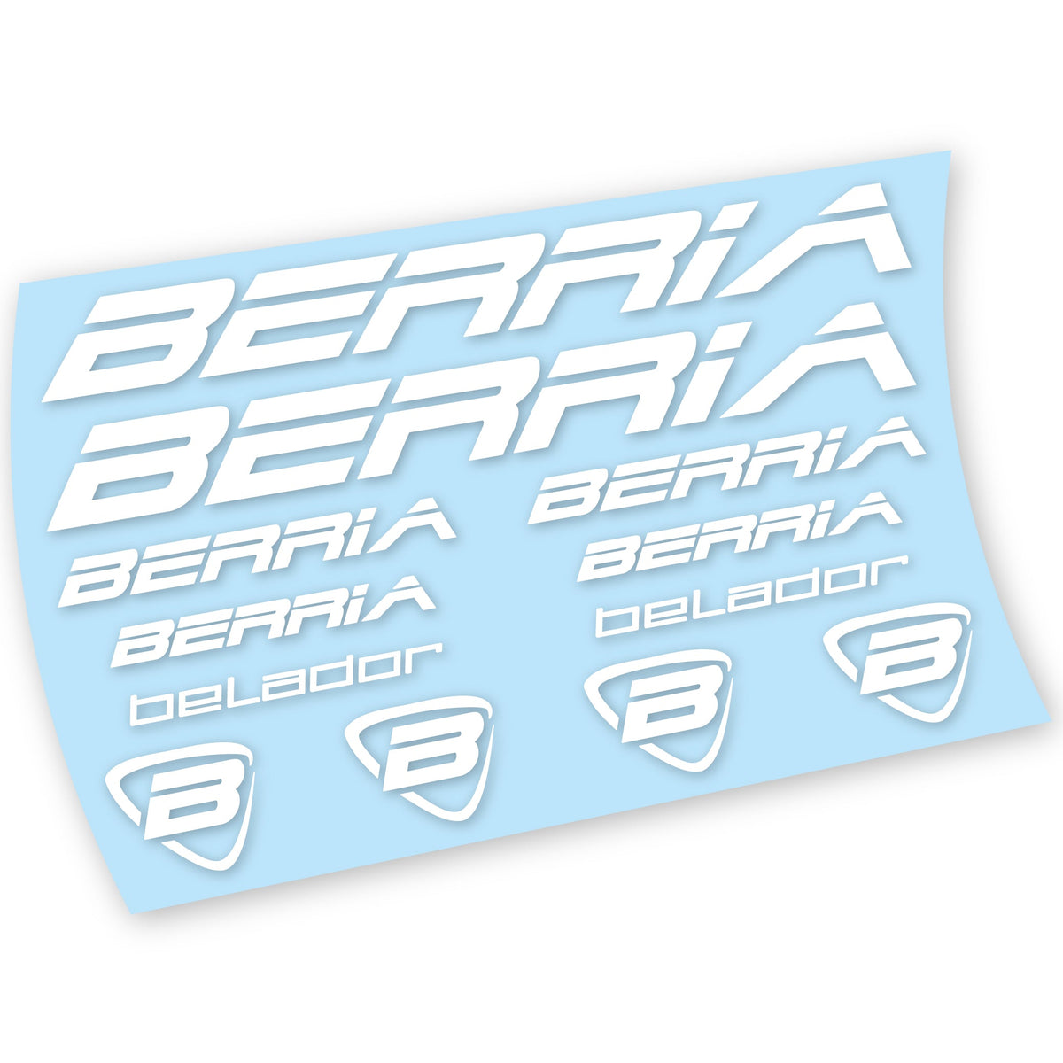 Adesivi Telaio Berria Belador in vinile