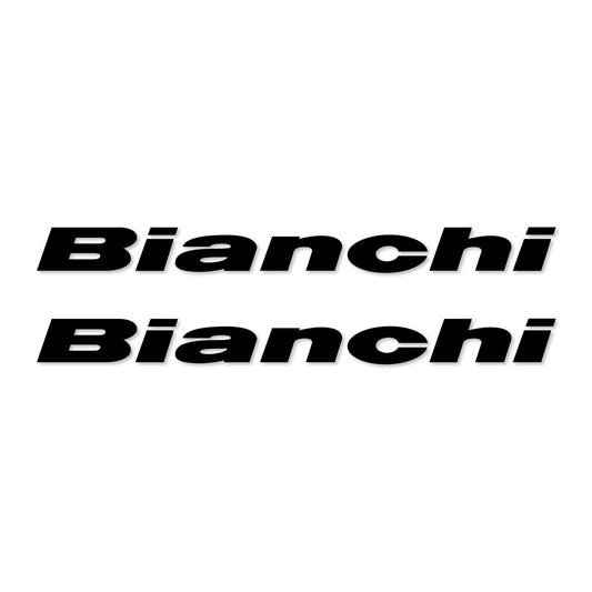 Adesivi Telaio Bianchi Logo in vinile