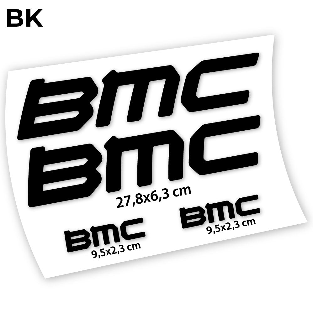 Adesivi Telaio BMC in vinile - Nero