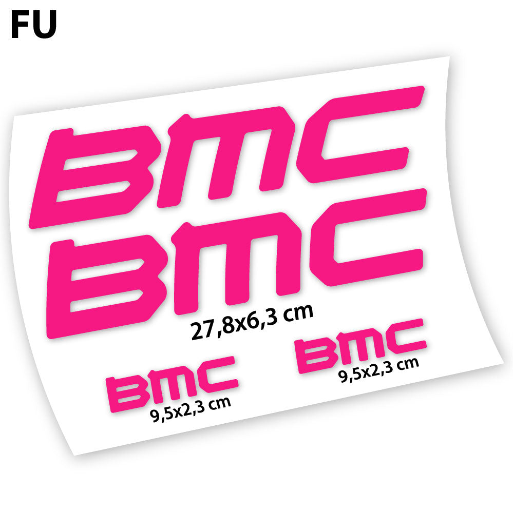 Adesivi Telaio BMC in vinile - Fucsia