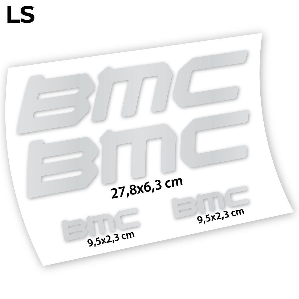 Adesivi Telaio BMC in vinile - Argento Chiaro