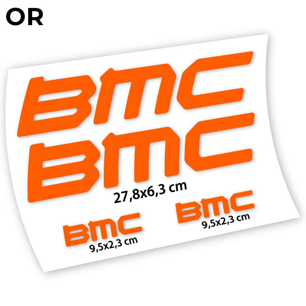 Adesivi Telaio BMC in vinile - Arancione