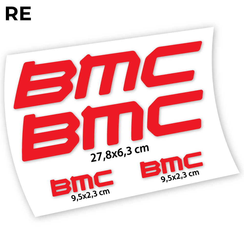 Adesivi Telaio BMC in vinile - Rosso