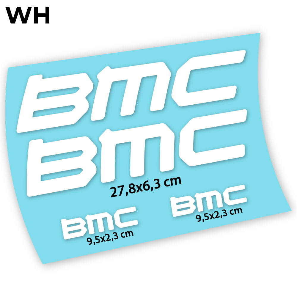 Adesivi Telaio BMC in vinile - Bianco