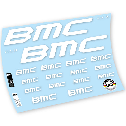 Adesivi Telaio BMC Team Machine SLR01 2021 in vinile