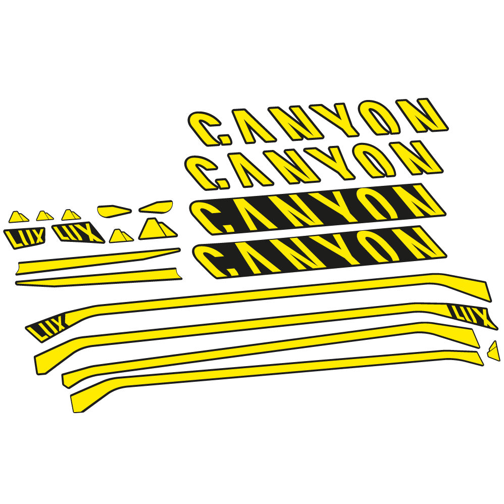 Adesivi Telaio Canyon Lux CF 7 2021 in vinile