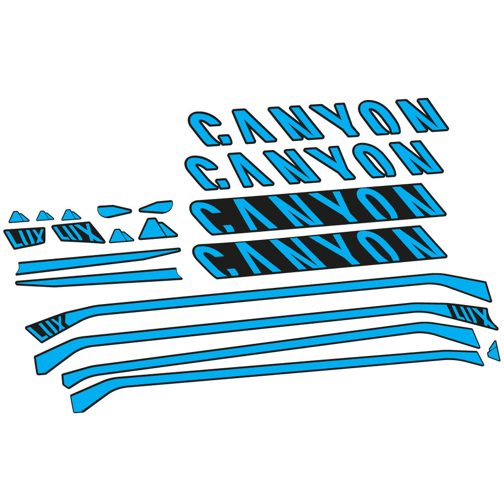 Adesivi Telaio Canyon Lux CF 7 2021 in vinile