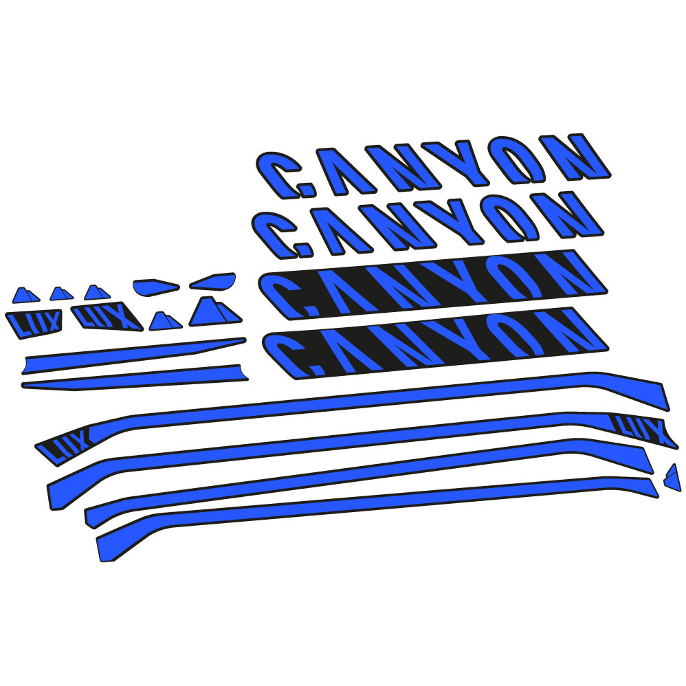 Adesivi Telaio Canyon Lux CF 7 2021 in vinile