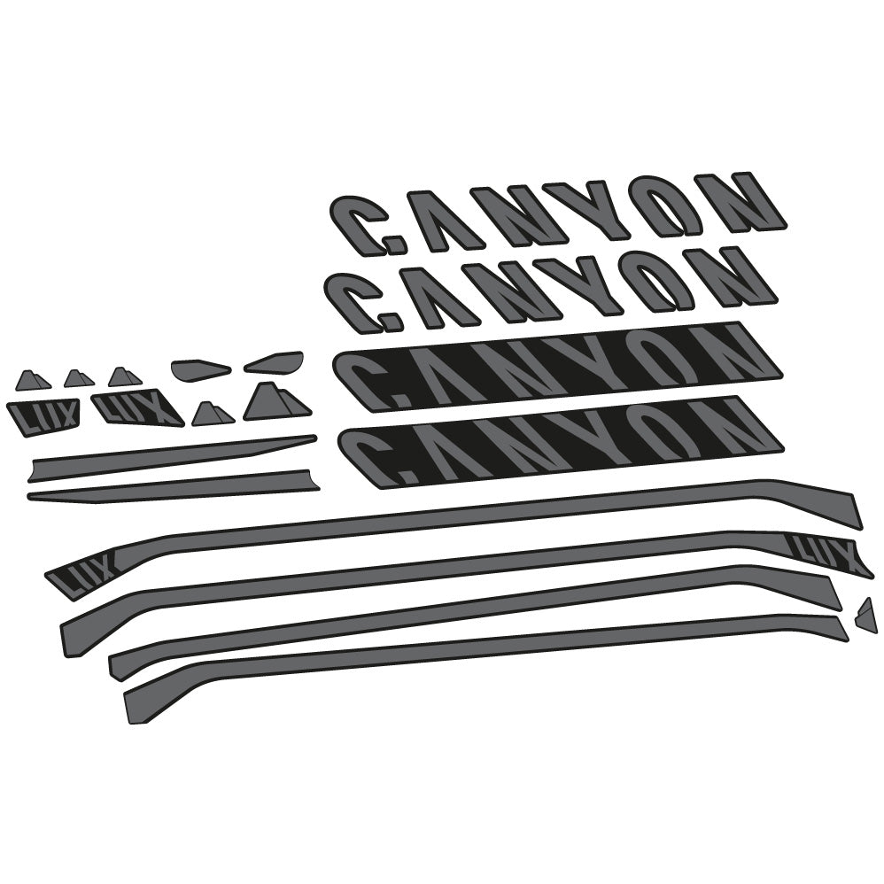 Adesivi Telaio Canyon Lux CF 7 2021 in vinile