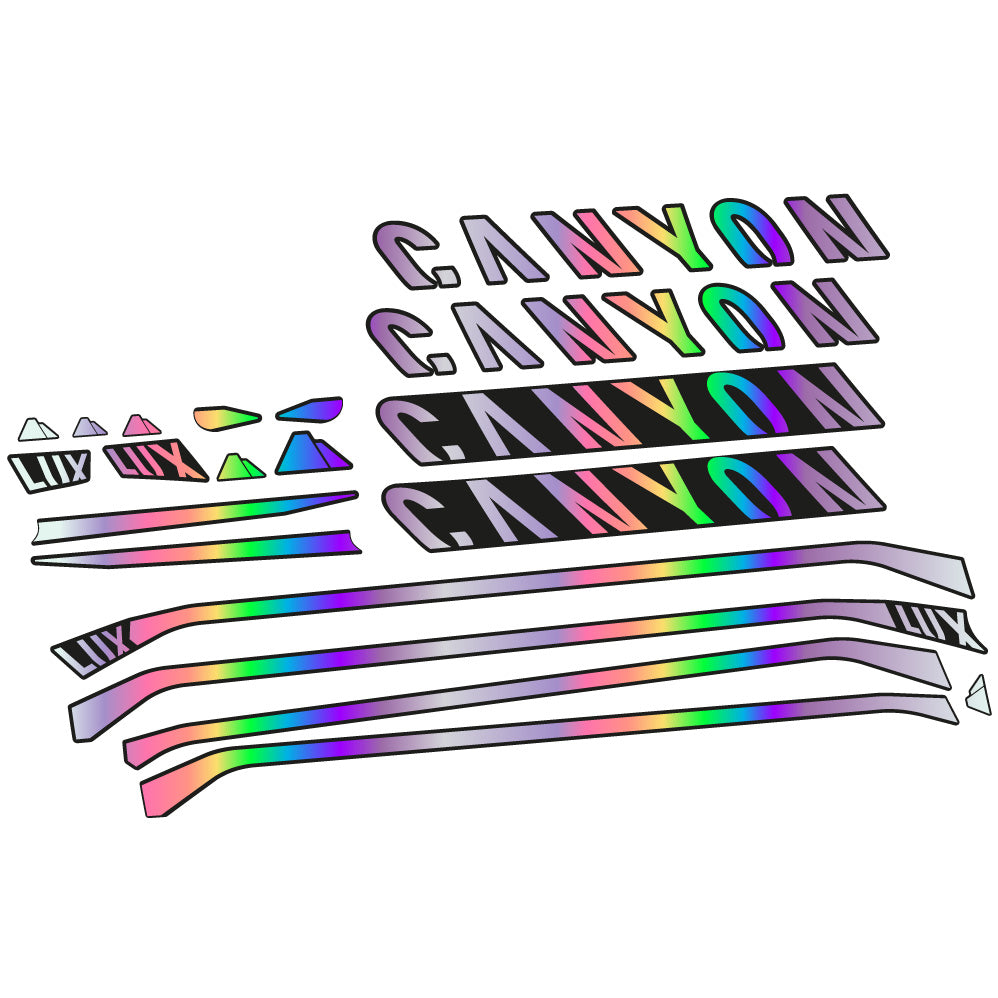 Adesivi Telaio Canyon Lux CF 7 2021 in vinile