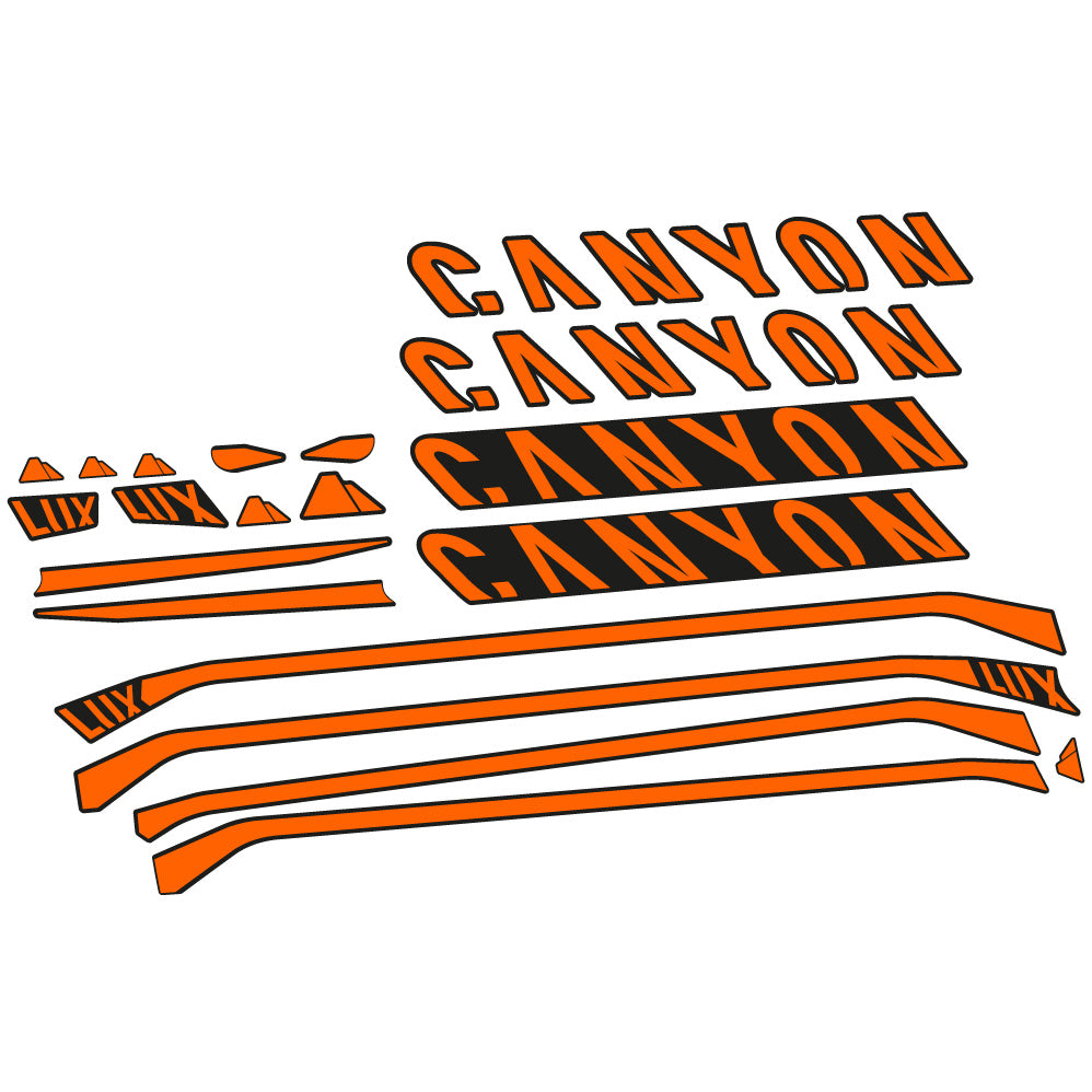 Adesivi Telaio Canyon Lux CF 7 2021 in vinile