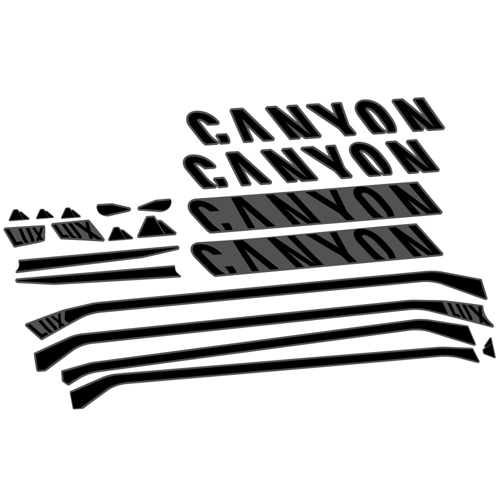 Adesivi Telaio Canyon Lux CF 7 2021 in vinile