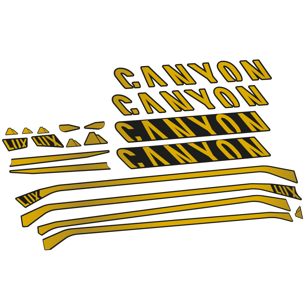 Adesivi Telaio Canyon Lux CF 7 2021 in vinile