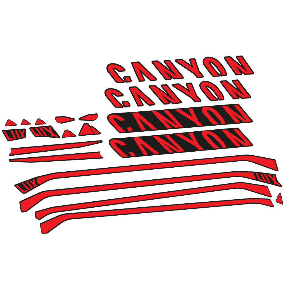 Adesivi Telaio Canyon Lux CF 7 2021 in vinile