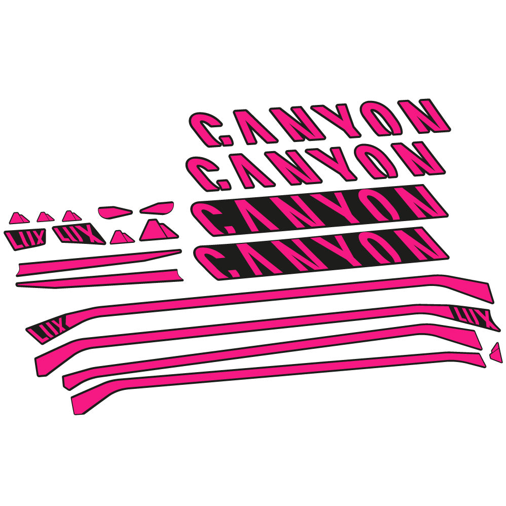 Adesivi Telaio Canyon Lux CF 7 2021 in vinile