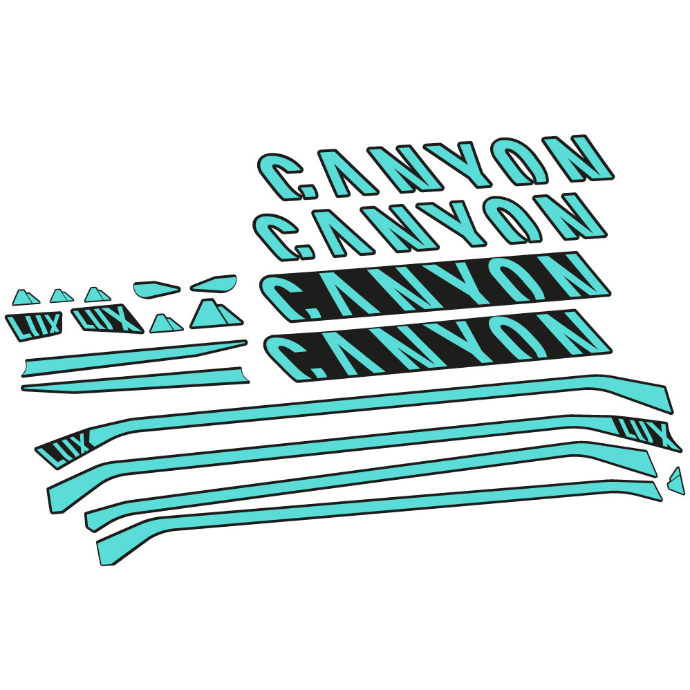 Adesivi Telaio Canyon Lux CF 7 2021 in vinile