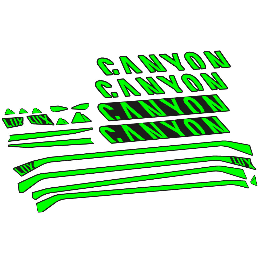 Adesivi Telaio Canyon Lux CF 7 2021 in vinile
