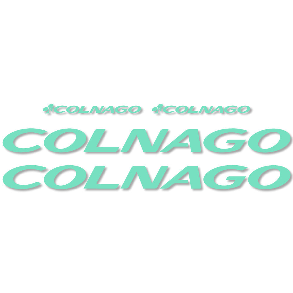 Adesivi Telaio Colnago in vinile - Verde Menta