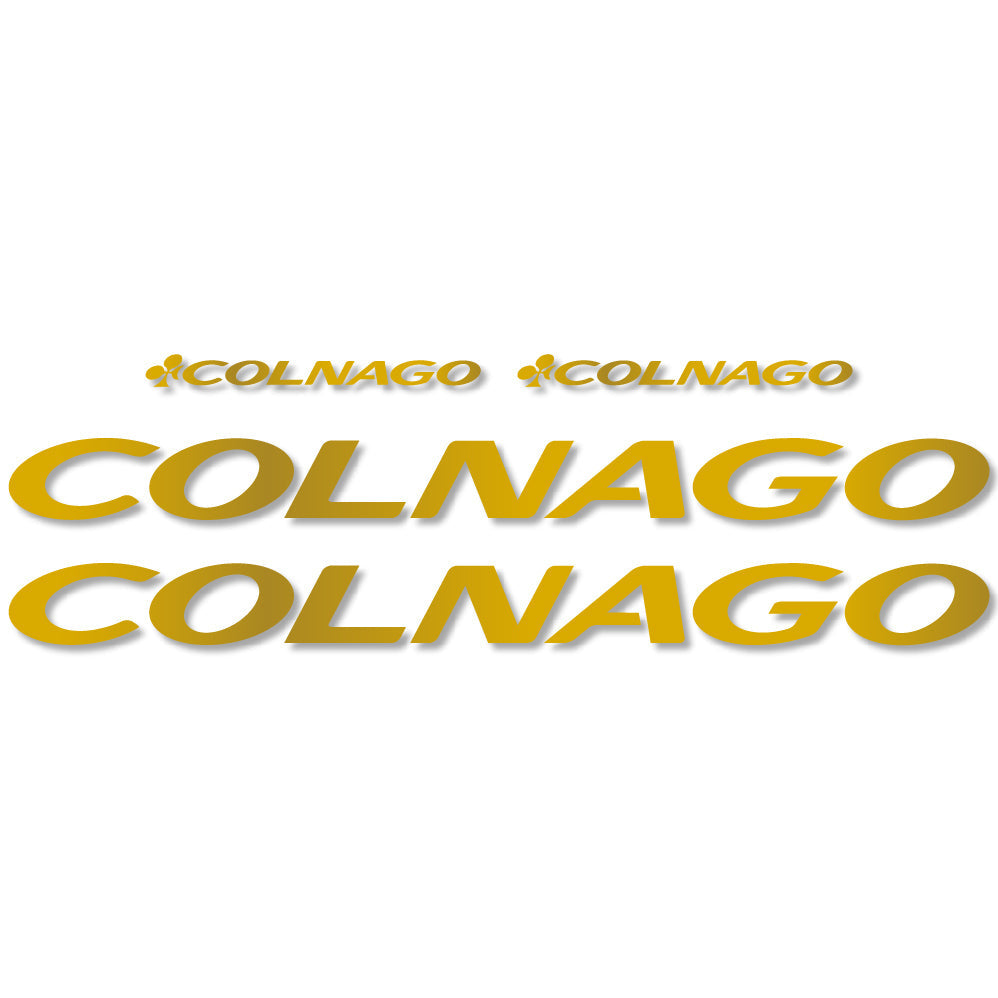 Adesivi Telaio Colnago in vinile - Oro