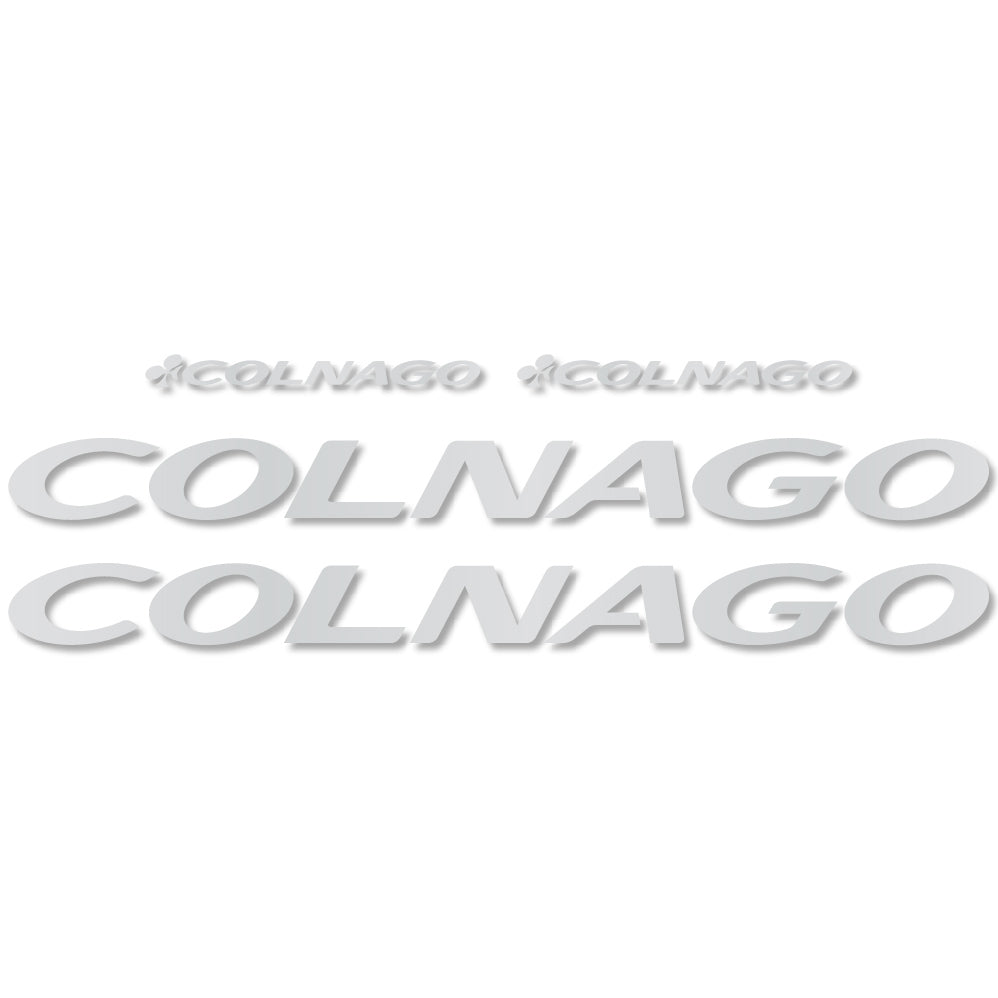 Adesivi Telaio Colnago in vinile - Argento Chiaro