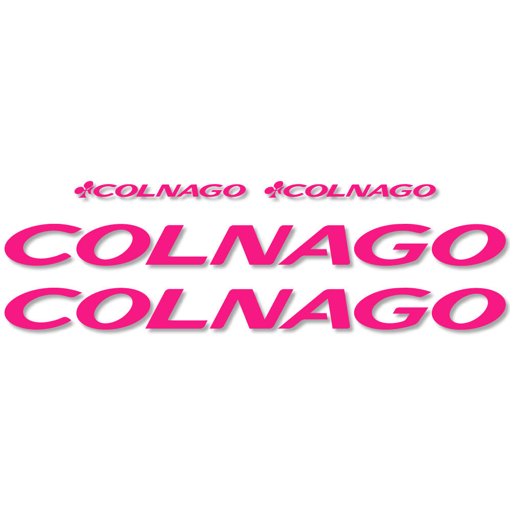 Adesivi Telaio Colnago in vinile - Fucsia