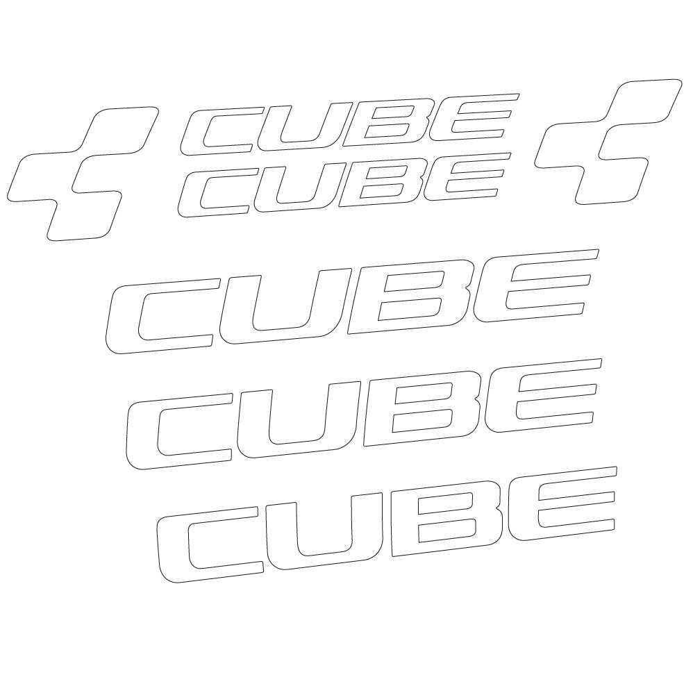 Adesivi Telaio Cube in vinile