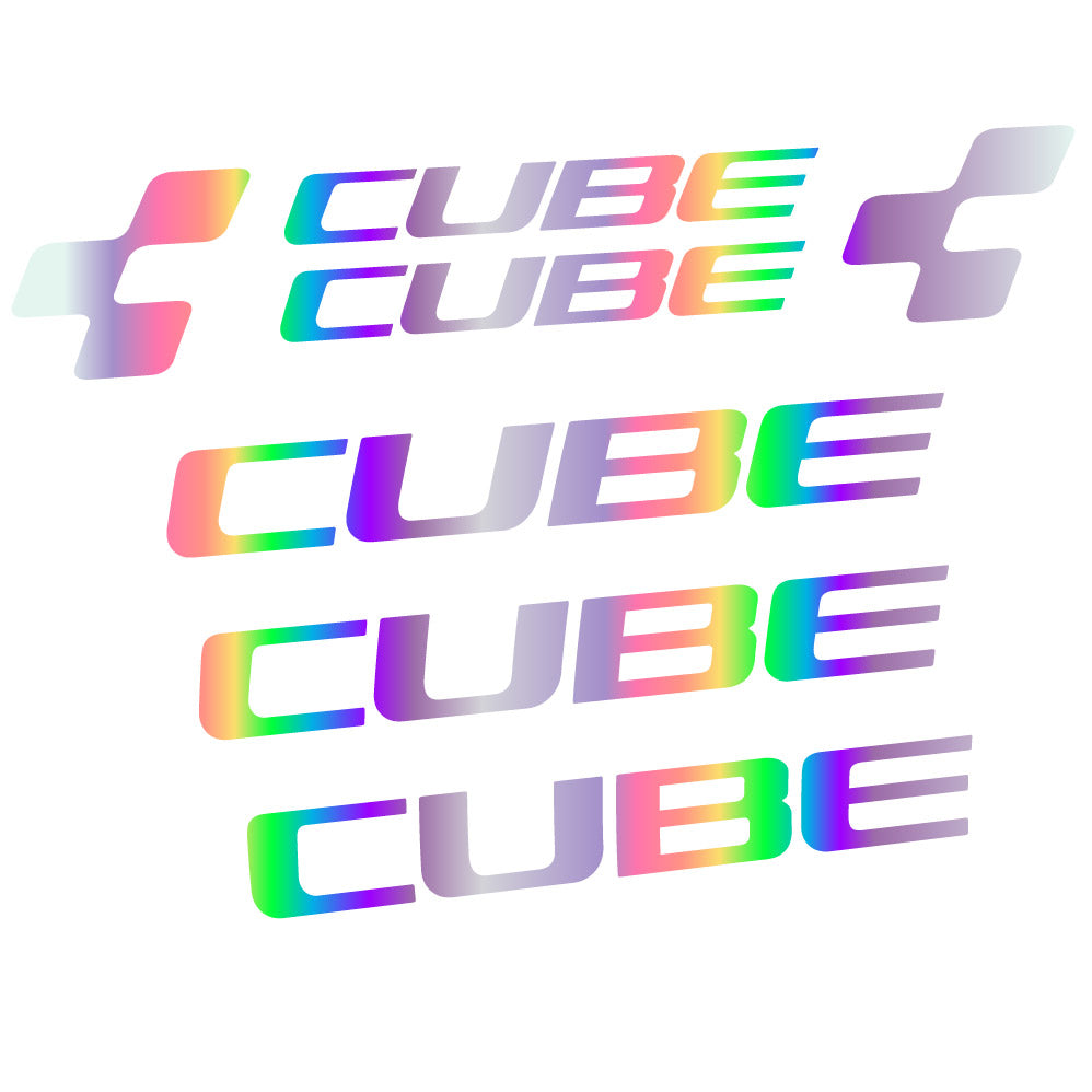 Adesivi Telaio Cube in vinile