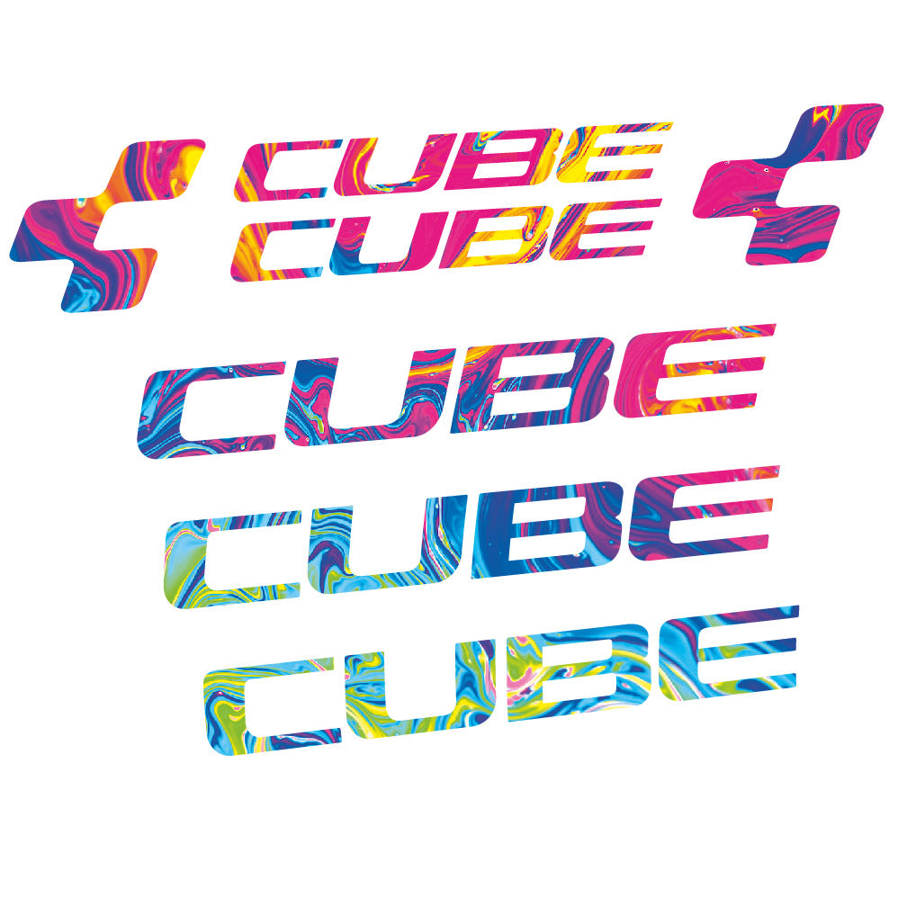 Adesivi Telaio Cube in vinile
