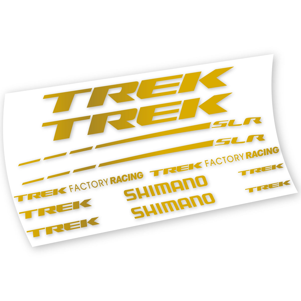 Adesivi Telaio Trek Factory Racing Team in vinile