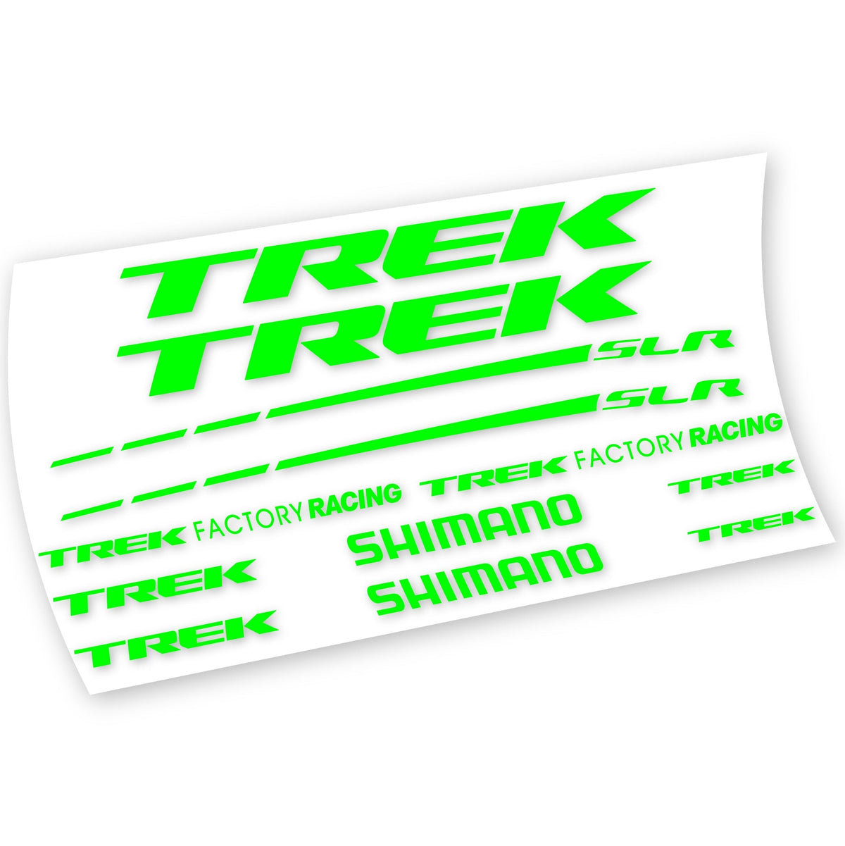 Adesivi Telaio Trek Factory Racing Team in vinile