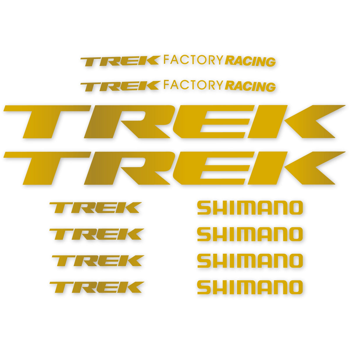 Adesivi Telaio Trek Factory Racing Team in vinile