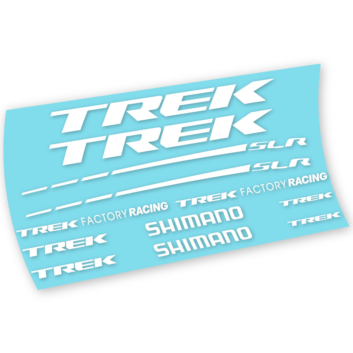Adesivi Telaio Trek Factory Racing Team in vinile