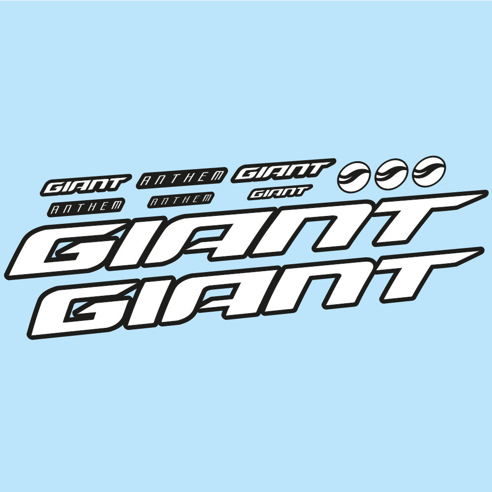 Adesivi Telaio Giant Anthem Advanced Pro 2022 in vinile