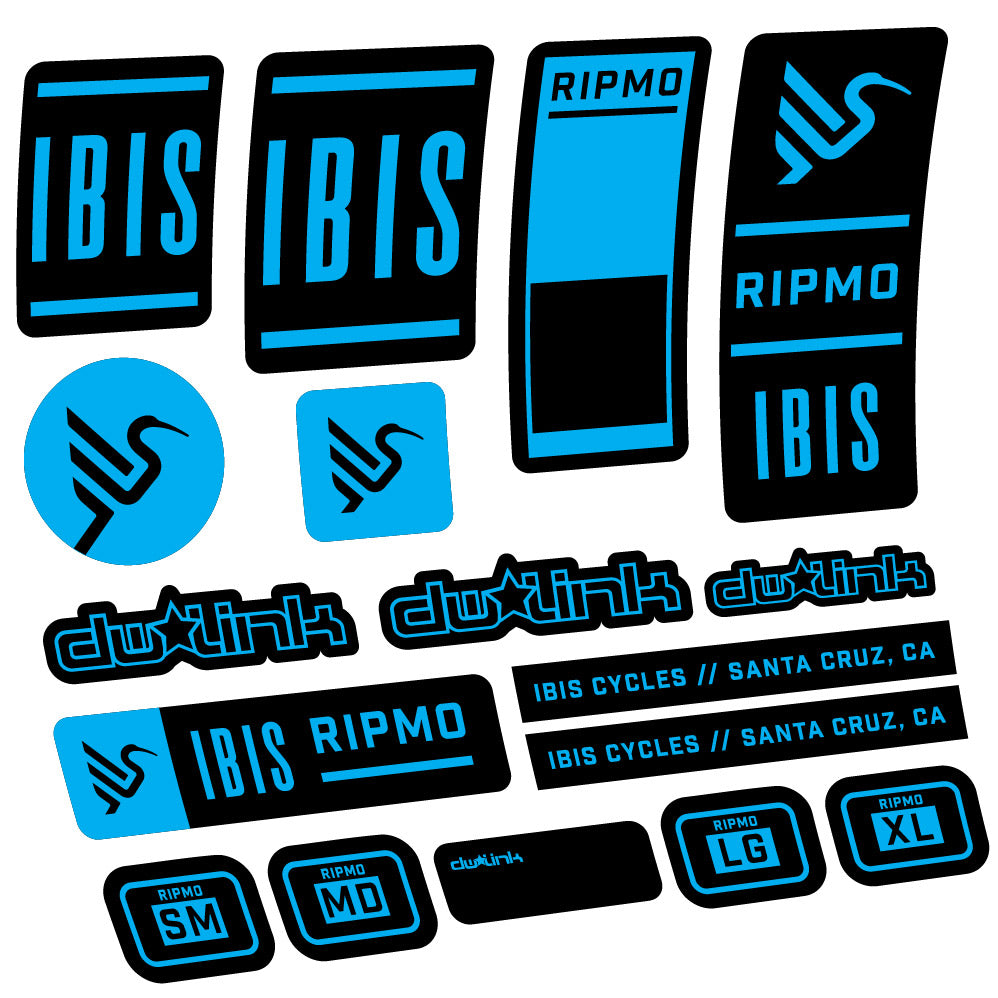 Adesivi Telaio Ibis Ripmo V2 in vinile