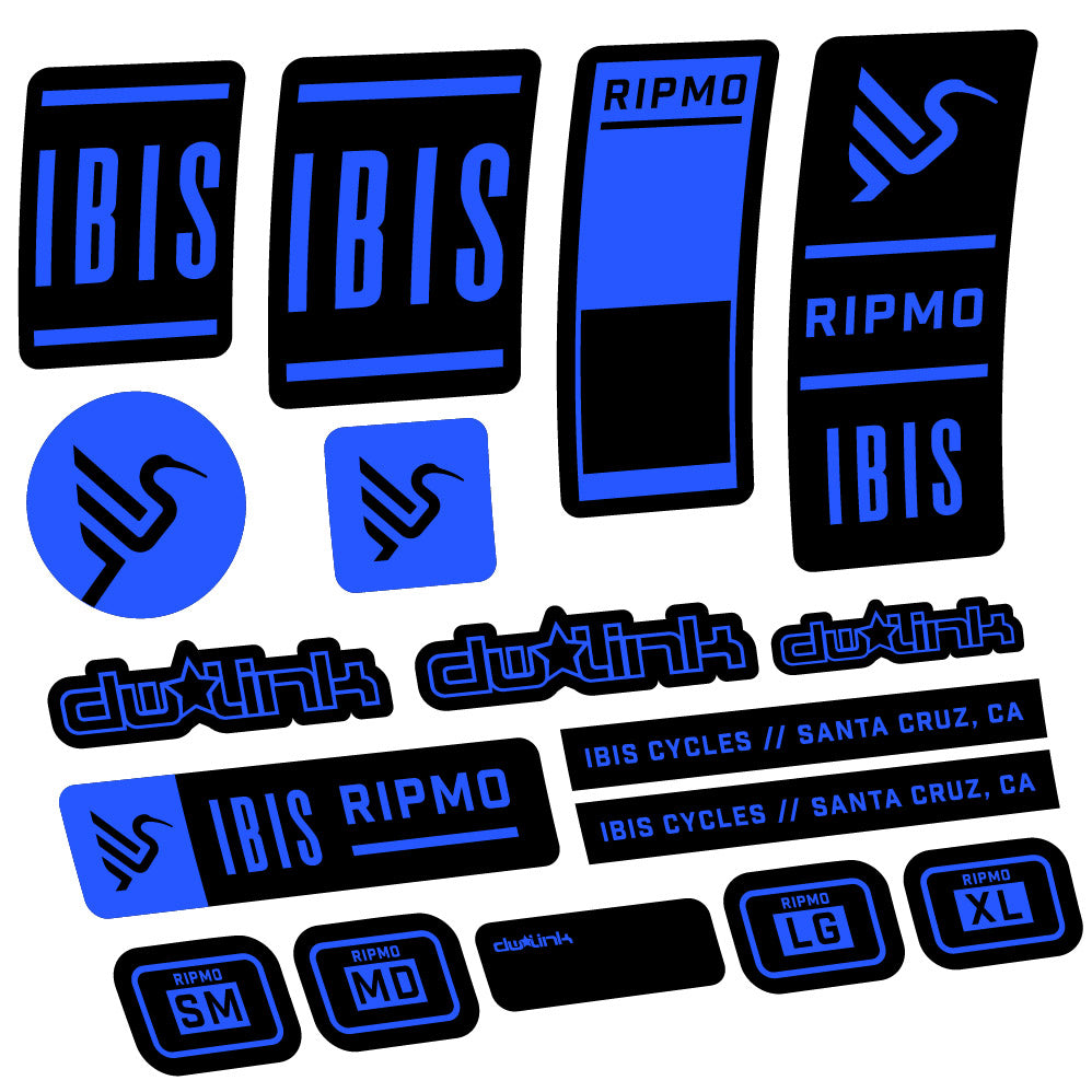 Adesivi Telaio Ibis Ripmo V2 in vinile
