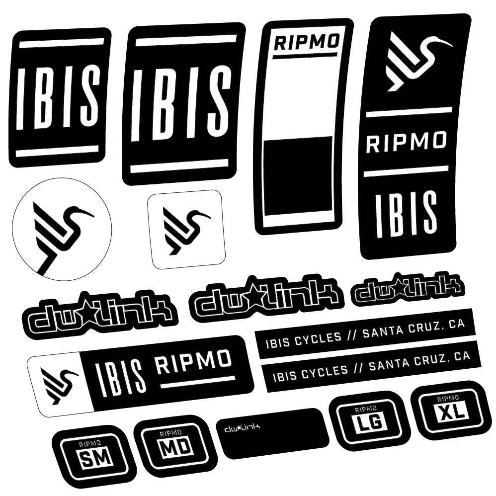 Adesivi Telaio Ibis Ripmo V2 in vinile