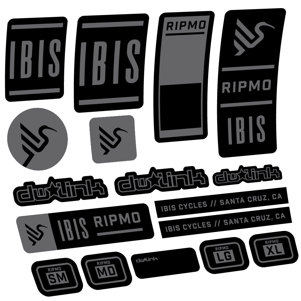 Adesivi Telaio Ibis Ripmo V2 in vinile