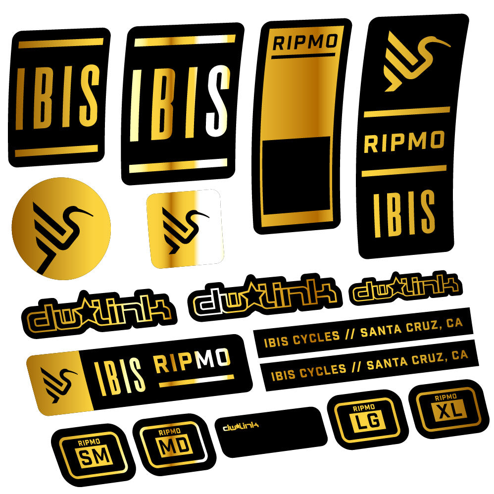 Adesivi Telaio Ibis Ripmo V2 in vinile