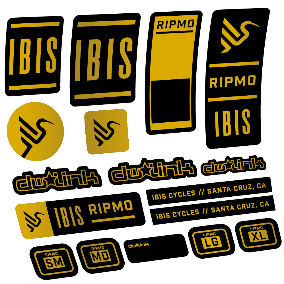 Adesivi Telaio Ibis Ripmo V2 in vinile