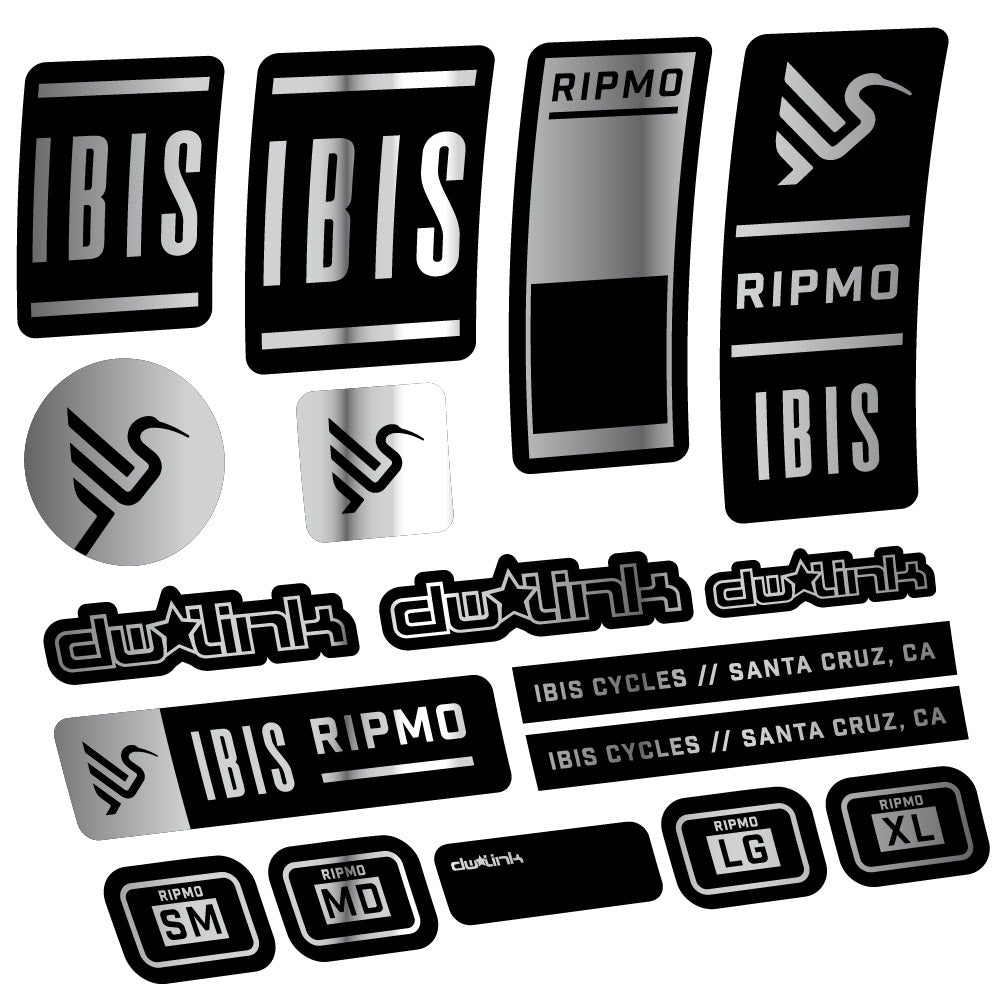 Adesivi Telaio Ibis Ripmo V2 in vinile